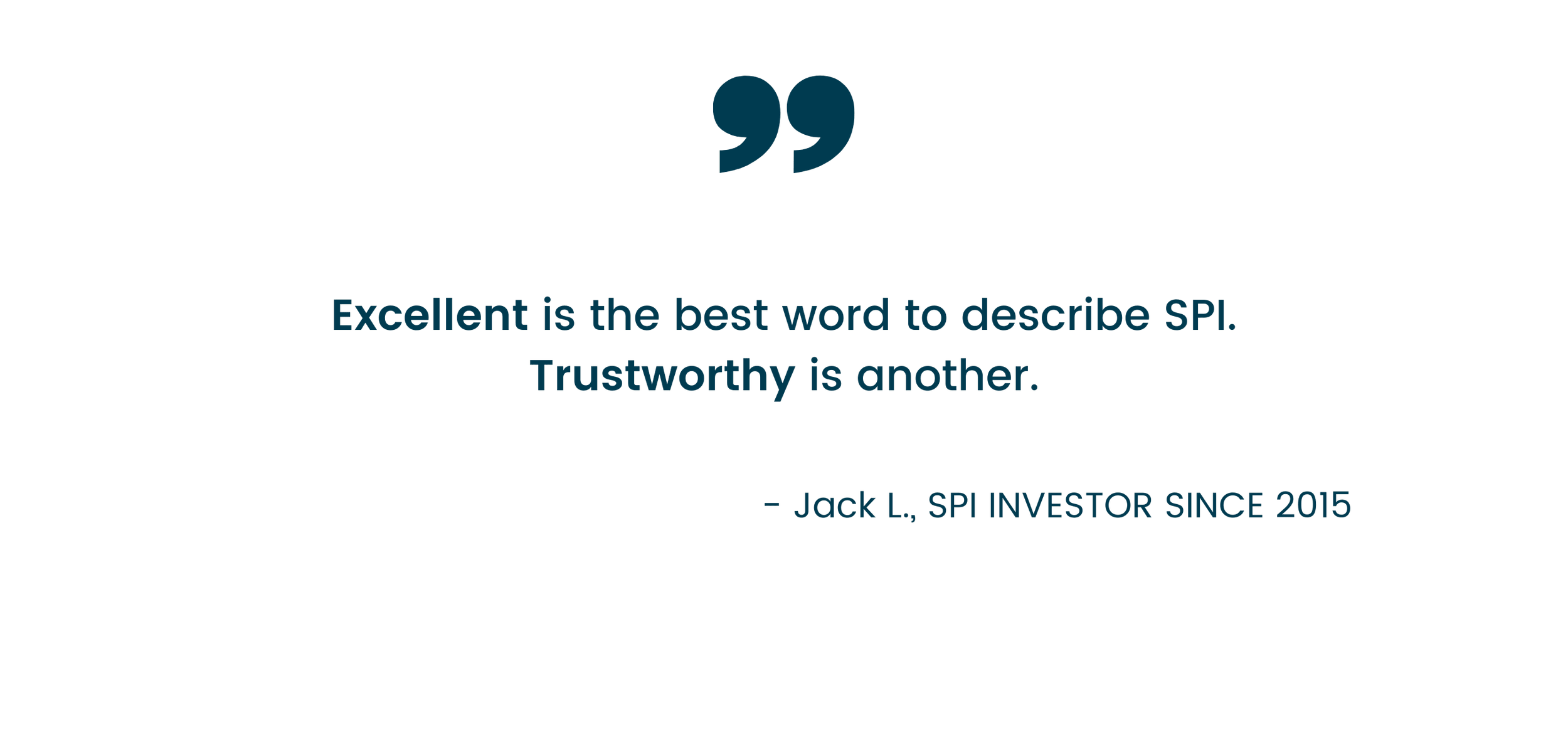 Jack L. SPI Advisory Testimonial