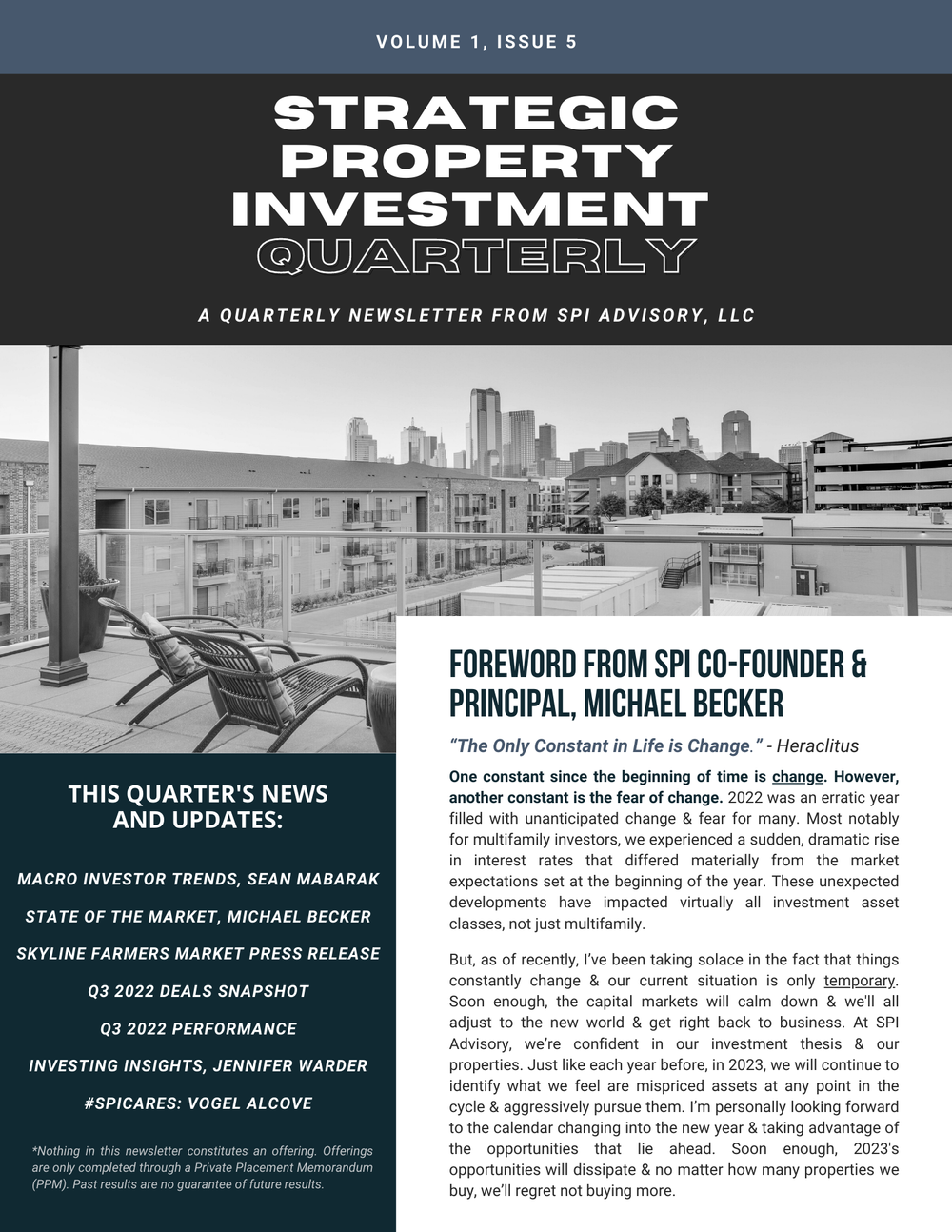 SPI Advisory | Multifamily Investment Strategies, Simplified.