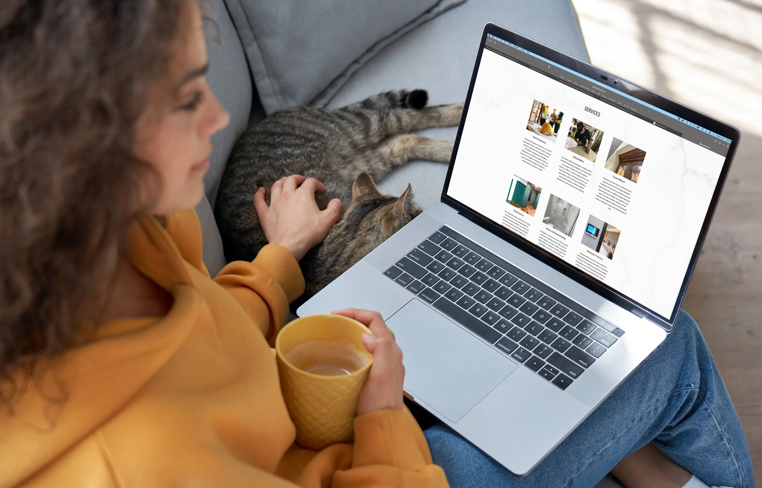 Affordable small business website design // Woodshed Creative // Cleveland, OH