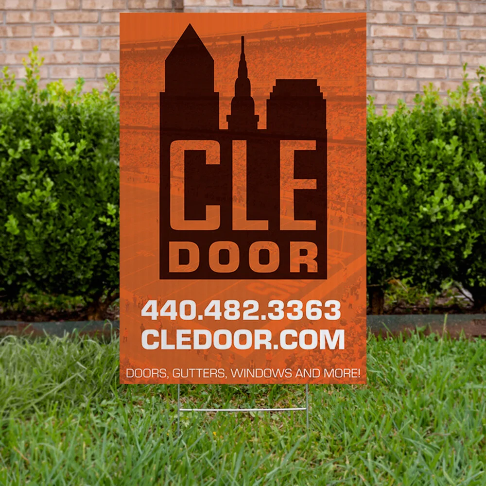 Custom design & printing for home service businesses // Woodshed Creative / Cleveland, Ohio