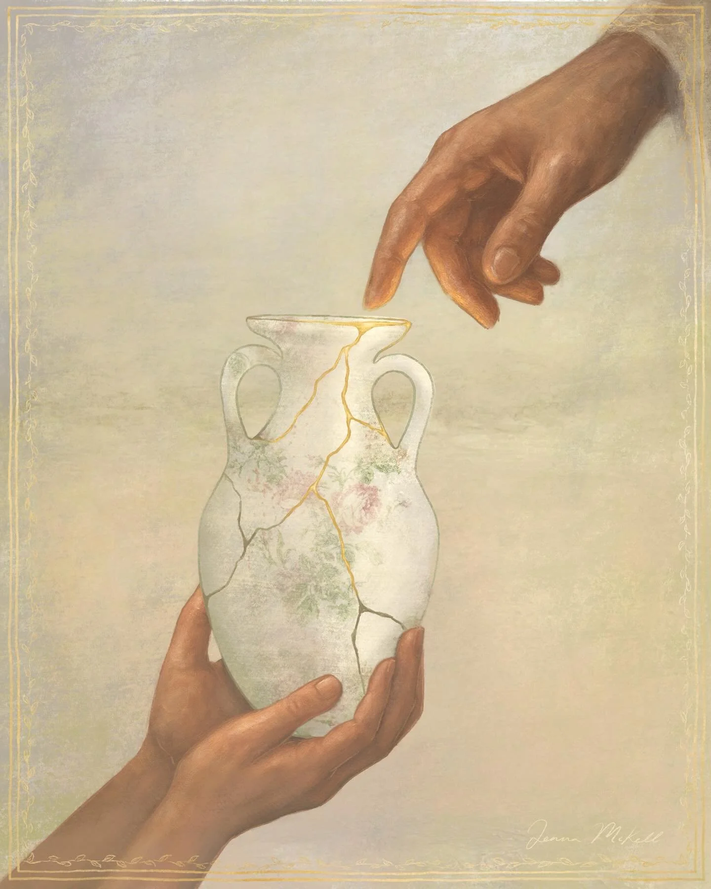 Redeeming Love

It is through the redeeming love of our Savior that broken hearts can be mended. I hope this painting reminds you that all things are made possible through the Lord Jesus Christ.