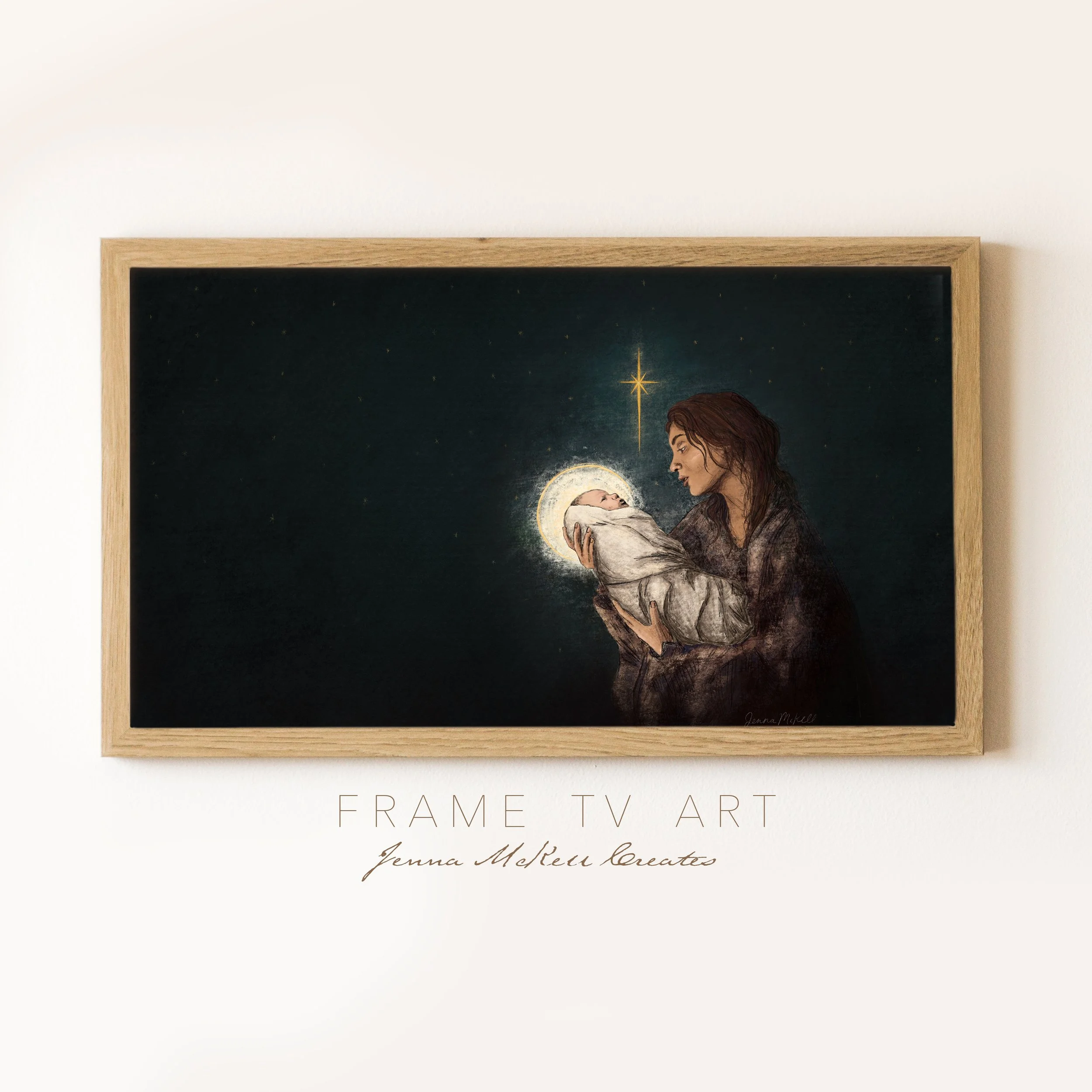 Frame TV Download - Mother and Baby