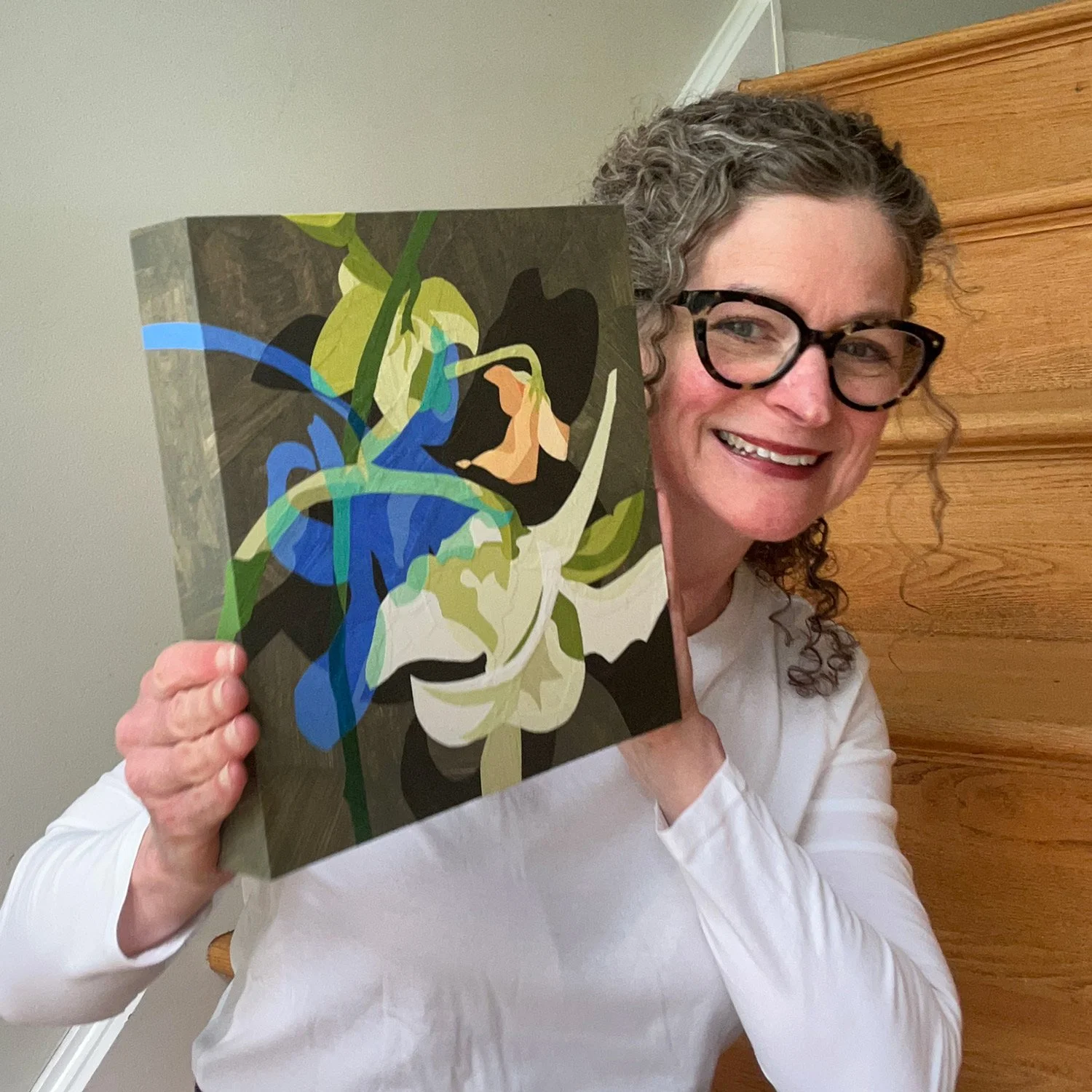 jill-holding-art-titled-birthday-girl.jpg