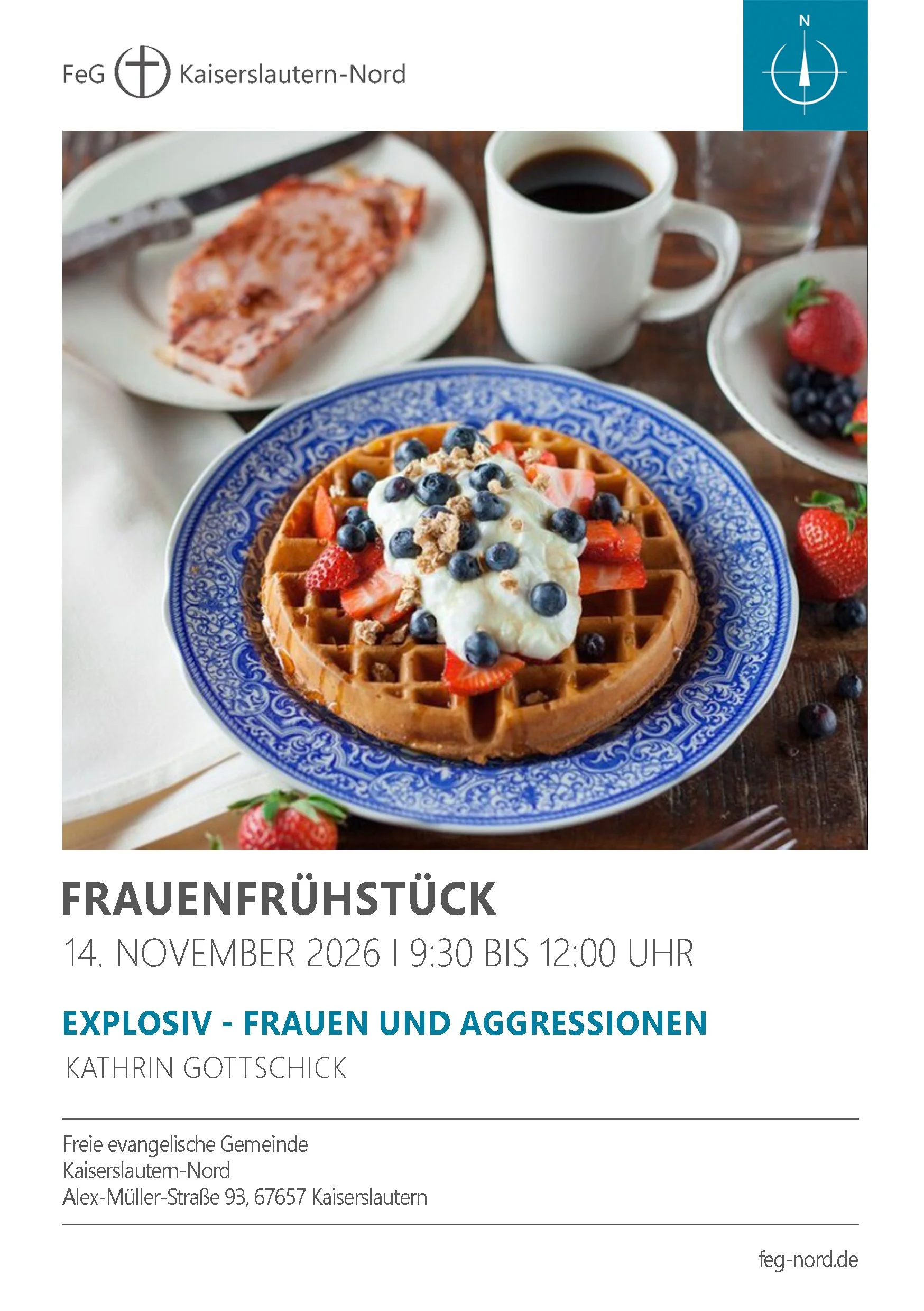  Frauenfrühstück - “Explosiv – Frauen und Aggressionen”