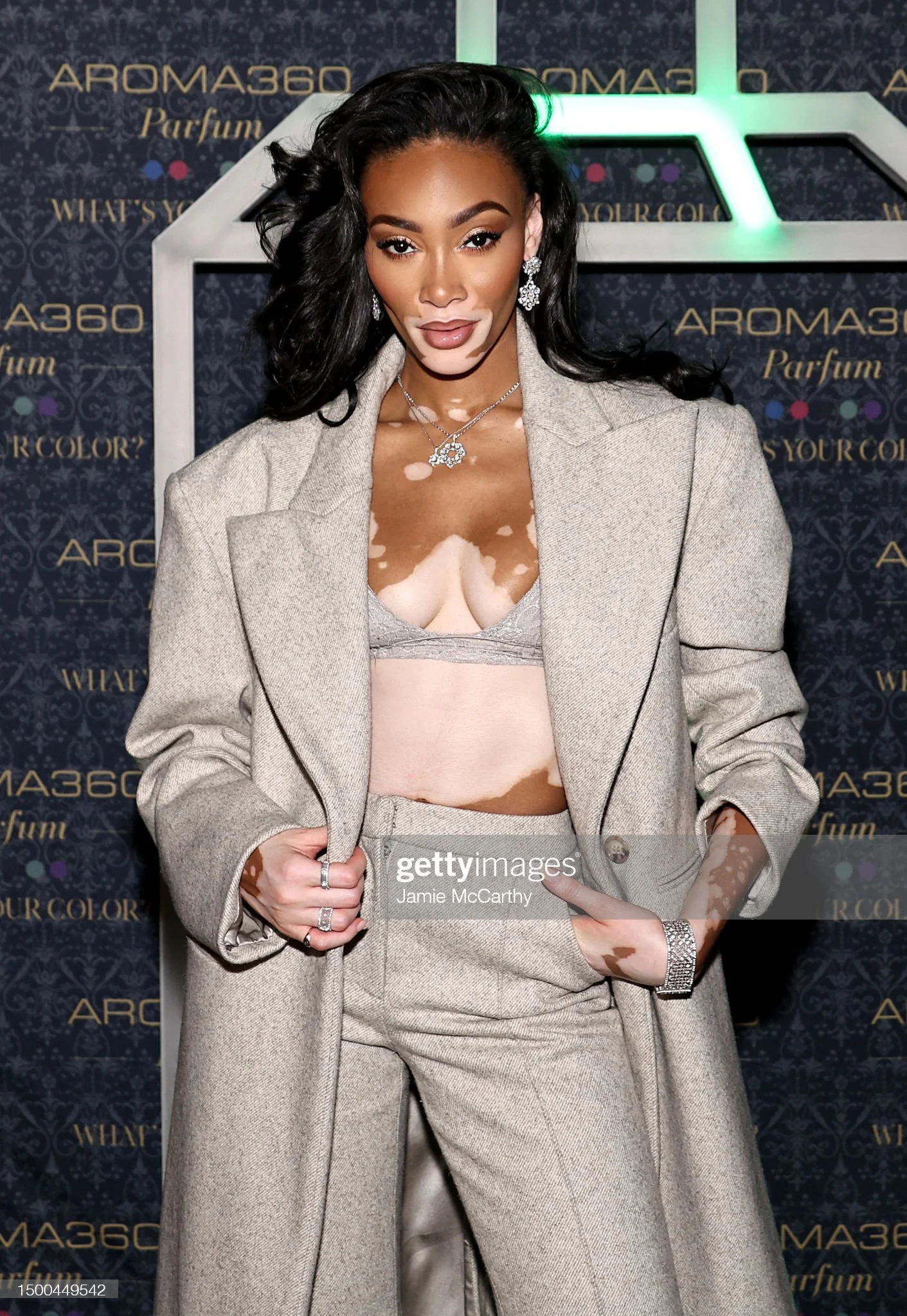 Winnie Harlow at the 2023 Aroma 360 Perfume and Body Event