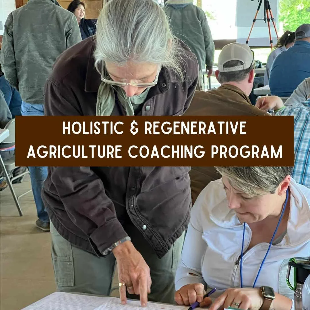 holistic & regenerative agriculture coaching programs offers
