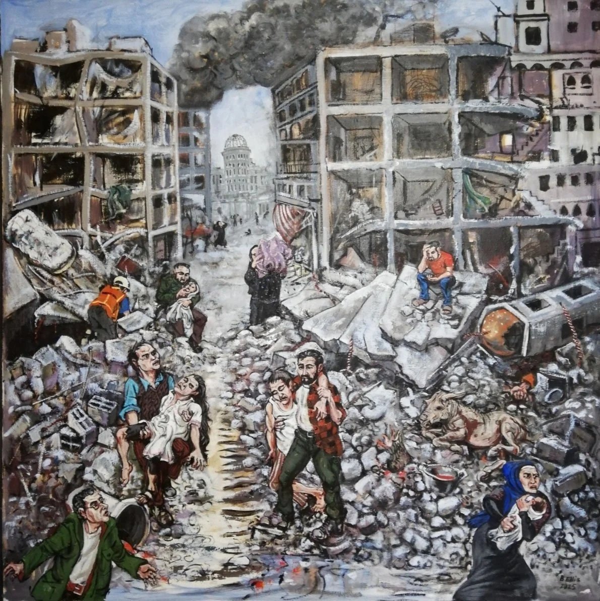 History Painting
Oil on Canvas
