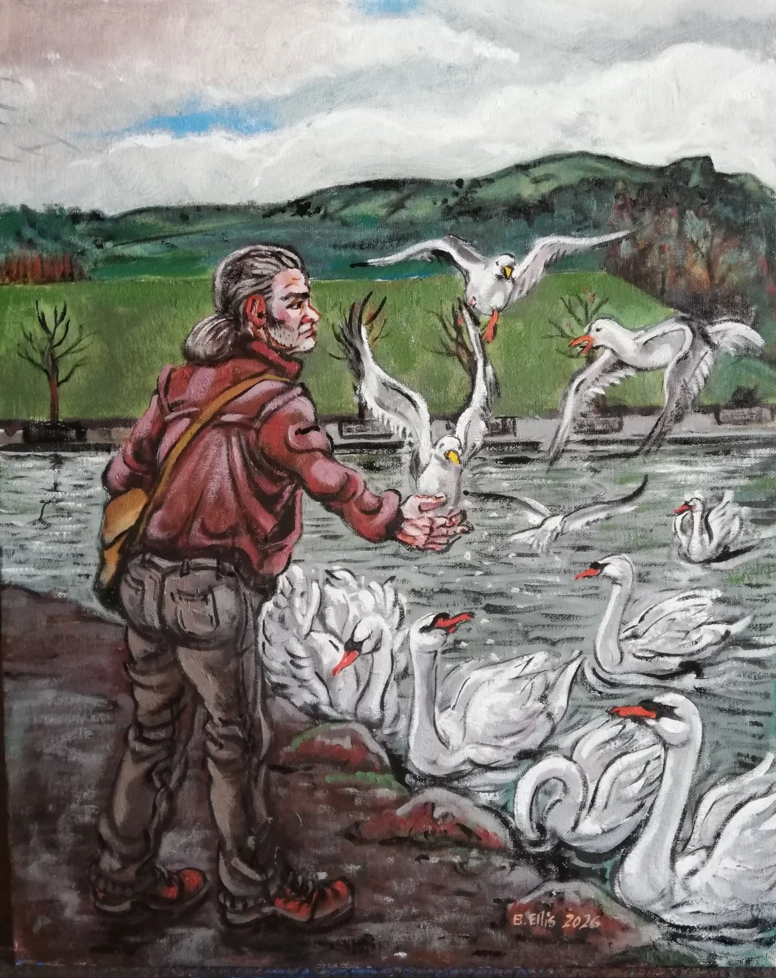 Franciscan
Oil on Canvas