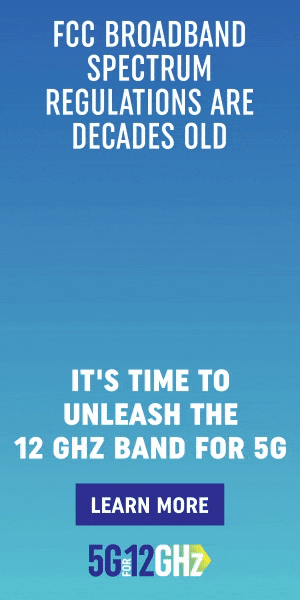 Digital Banner Ad for 5G 12GHz 