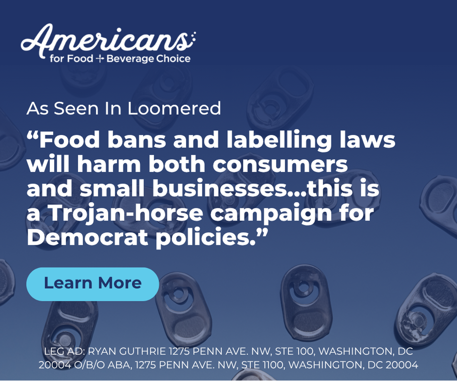 Digital Banner Ad for Americans for Food and Beverage Choice