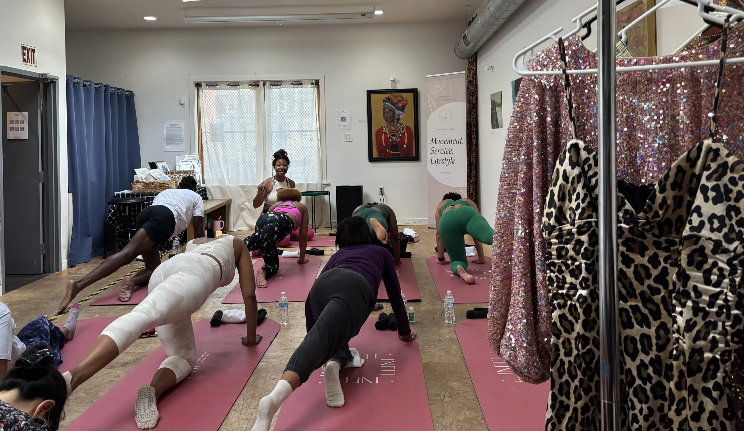 Pilates at Art of Noize - Class Five
