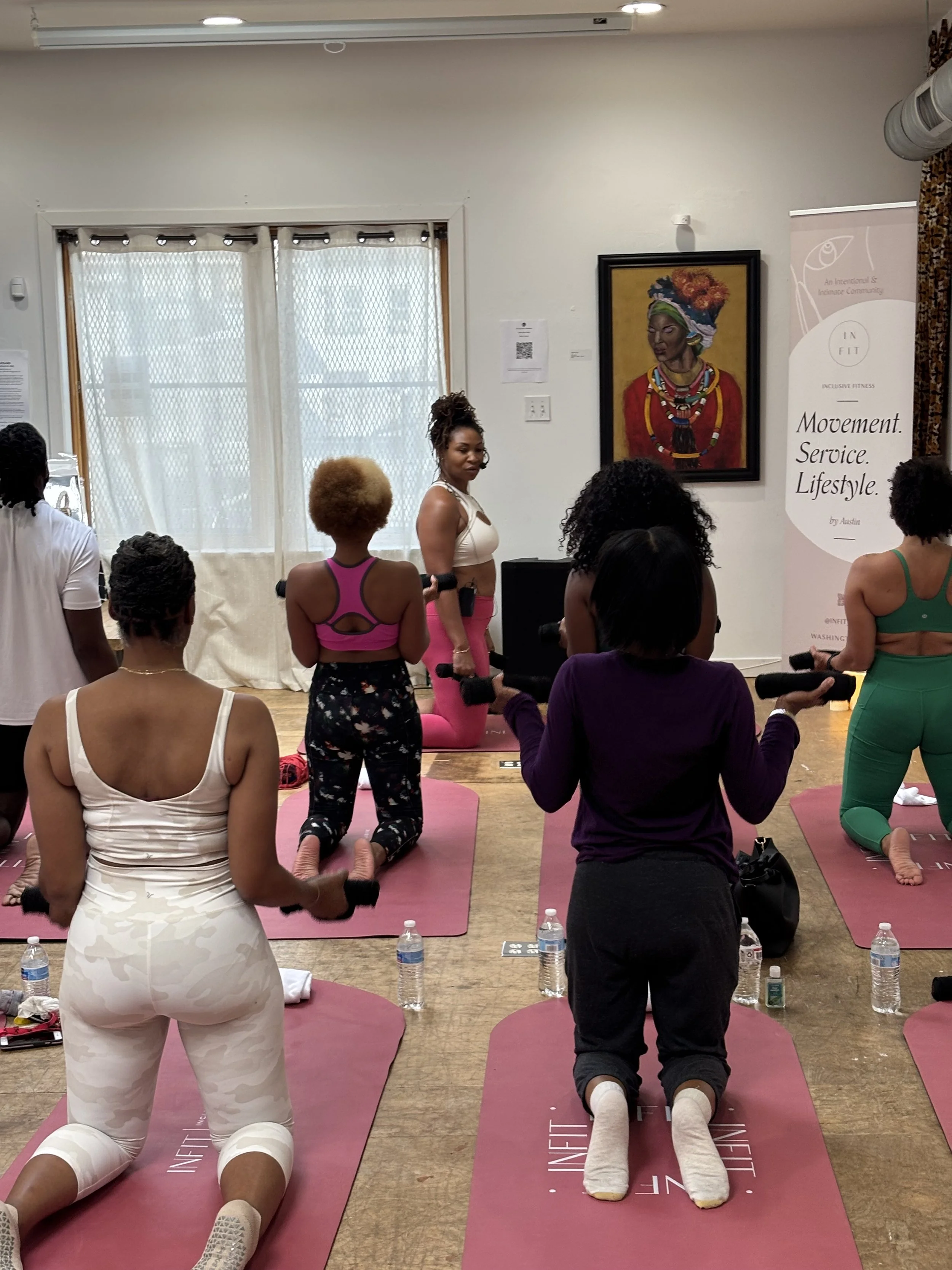 Pilates at Art of Noize - Class Six 