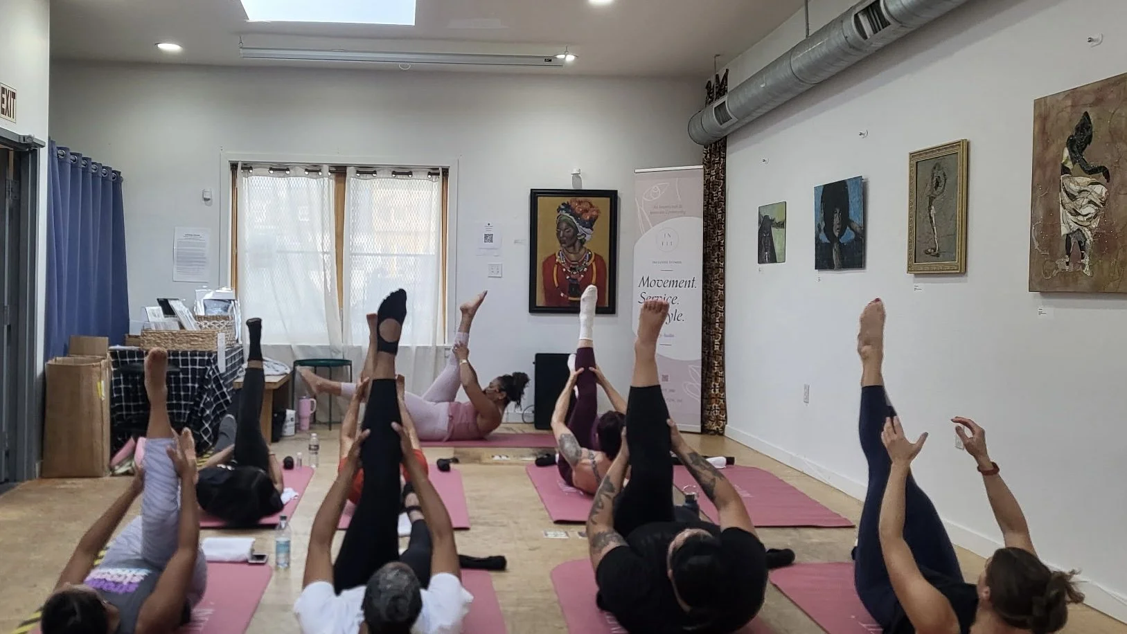 Pilates at Art of Noize