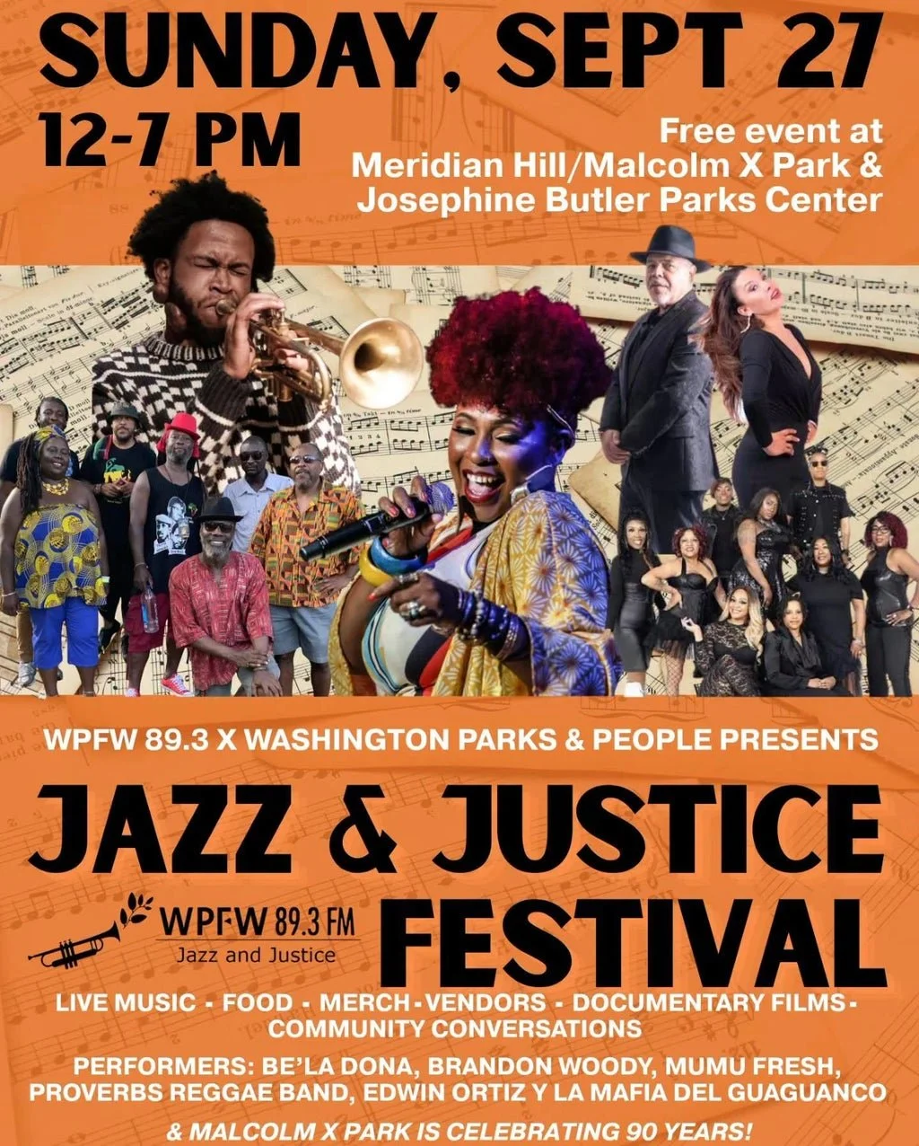 WPFW 89.3 FM Jazz &amp; Justice Festival