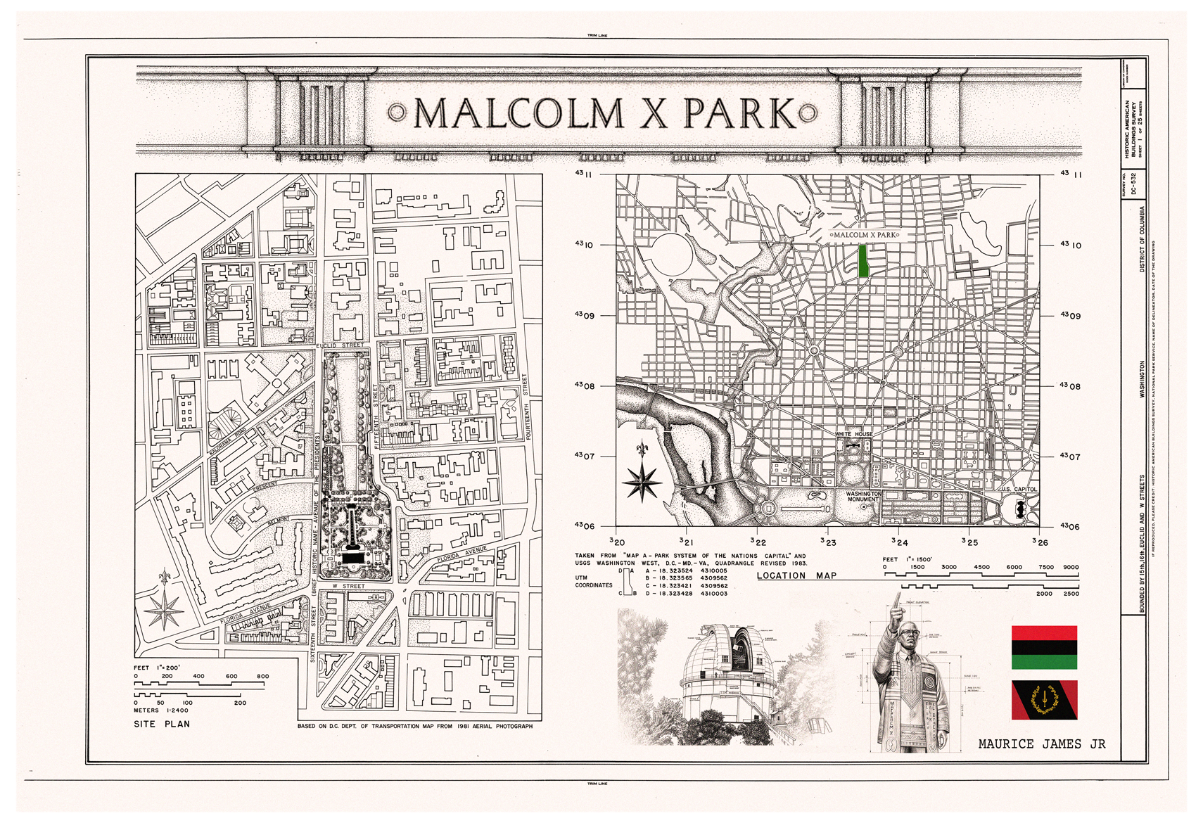 Malcolm X Site Map (2026)