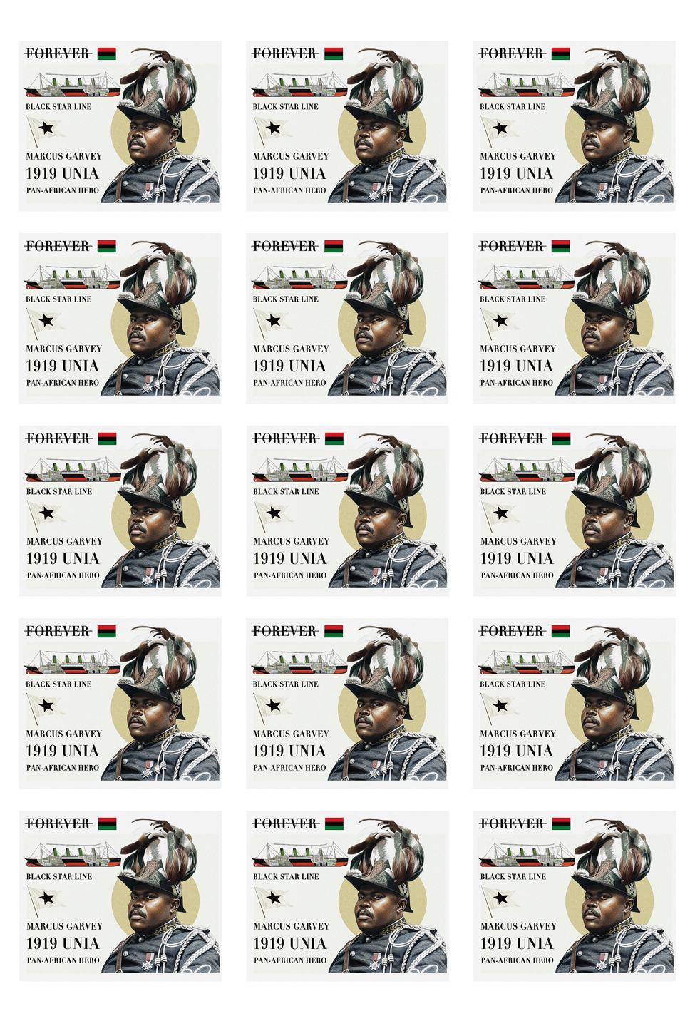 Marcus Garvey Forever Stamp (2026)