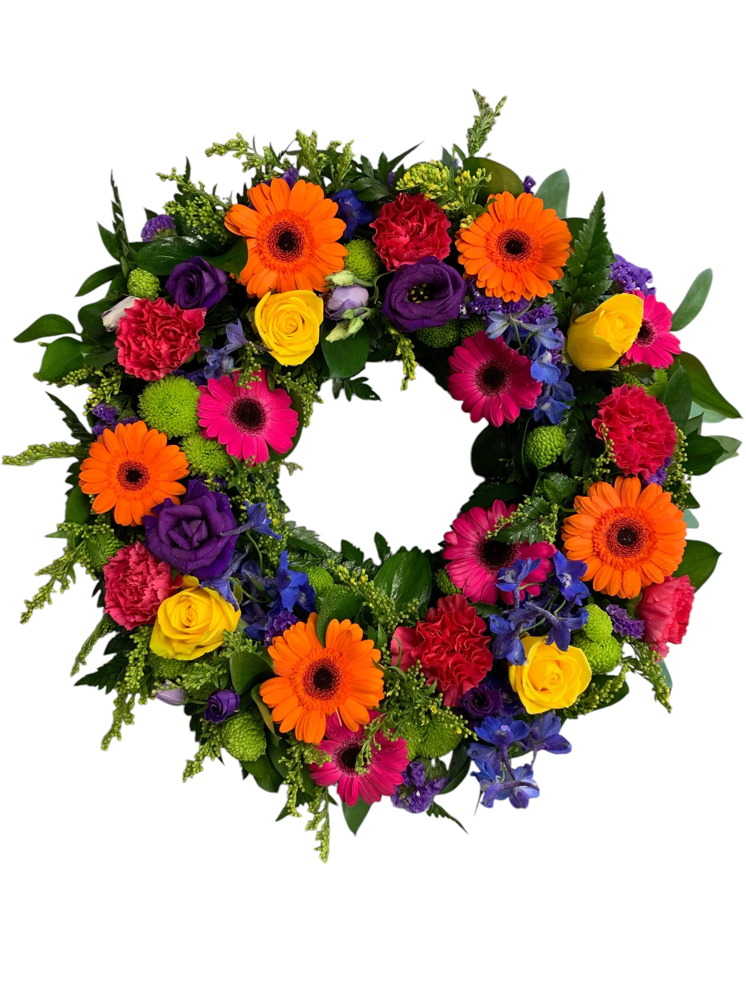 Vibrant Mixed Wreath