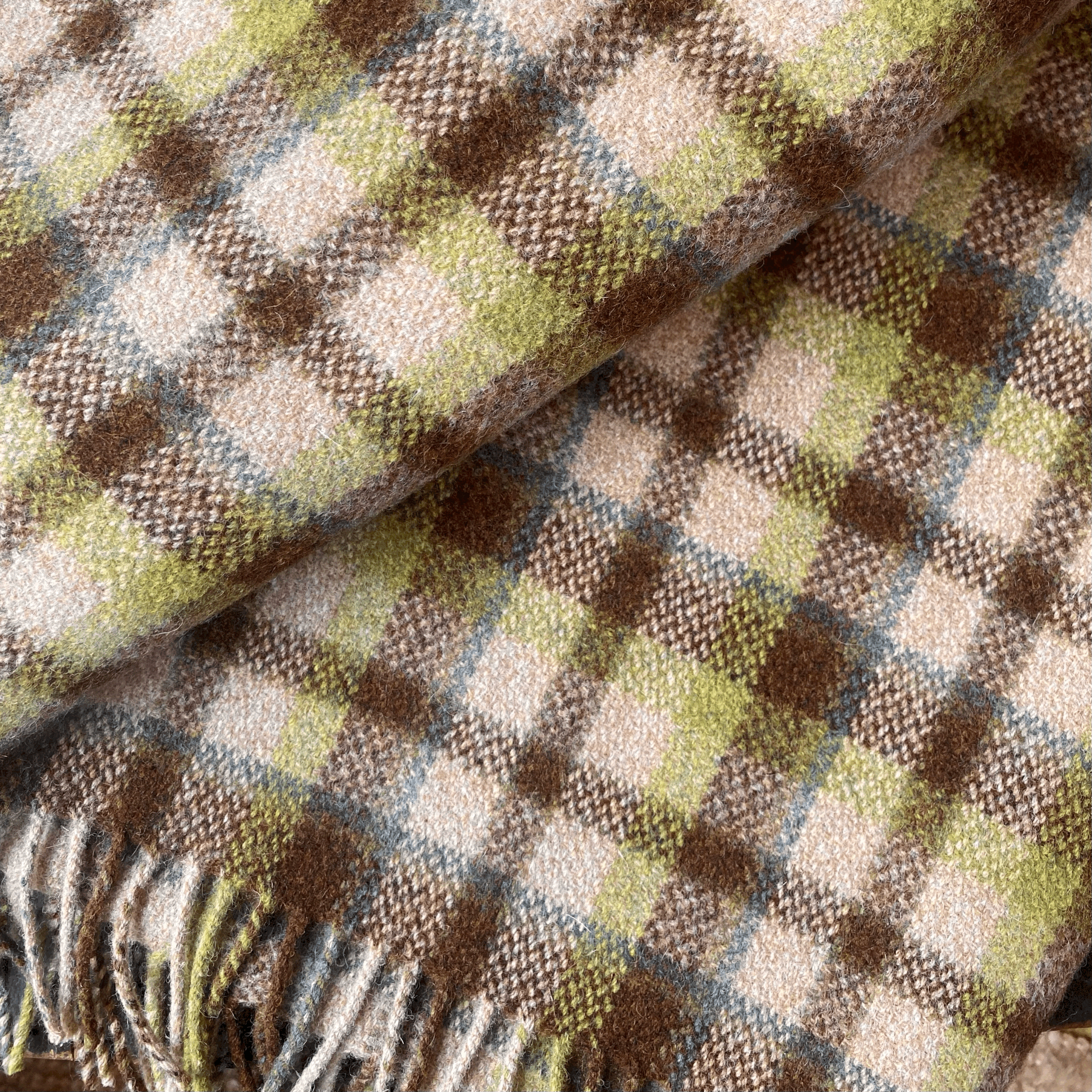 Limited Edition 100% Pure Wool Donegal Blanket