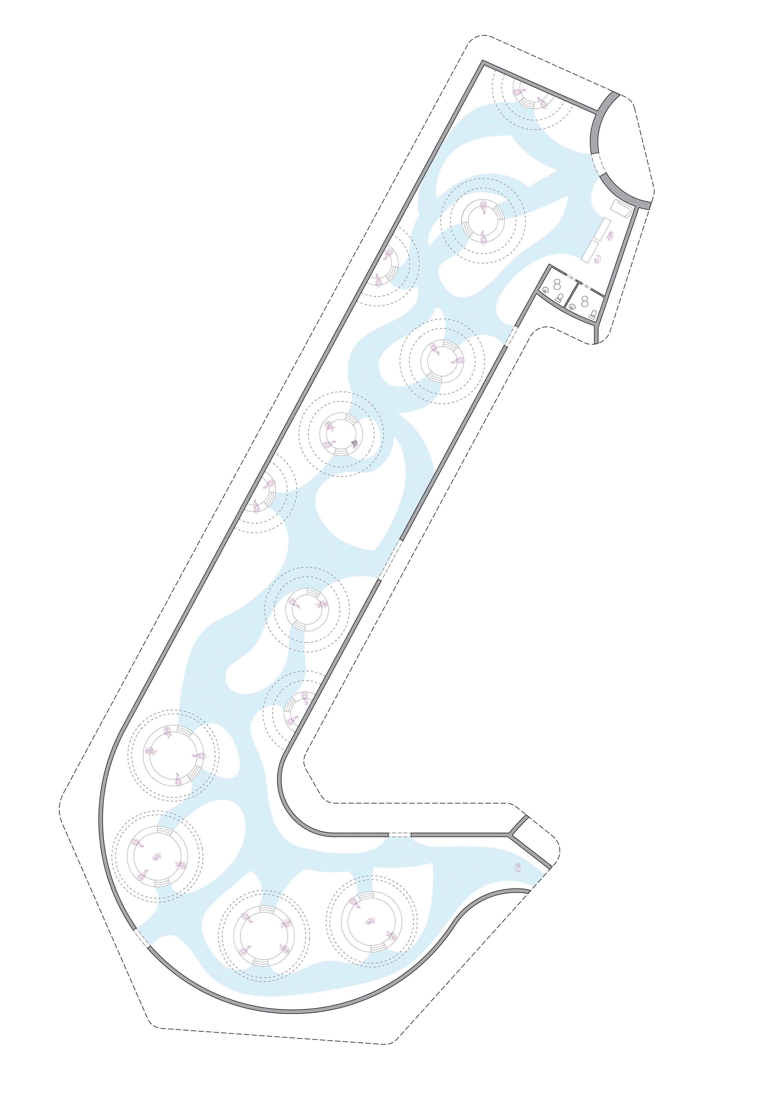 Enlargement 4B - Counseling Office Spaces (Scale @ 1'-0" = 1/12")