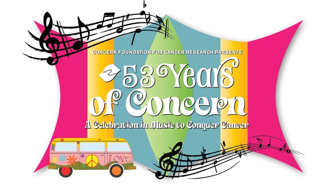 Join us for 53 Years of Concern: A Celebration in Music to Conquer Cancer on Saturday, October 16 at 6:00pm PDT. This virtual event can be viewed for free with no registration required to everyone via the Concern website at www.concernfoundation.org
