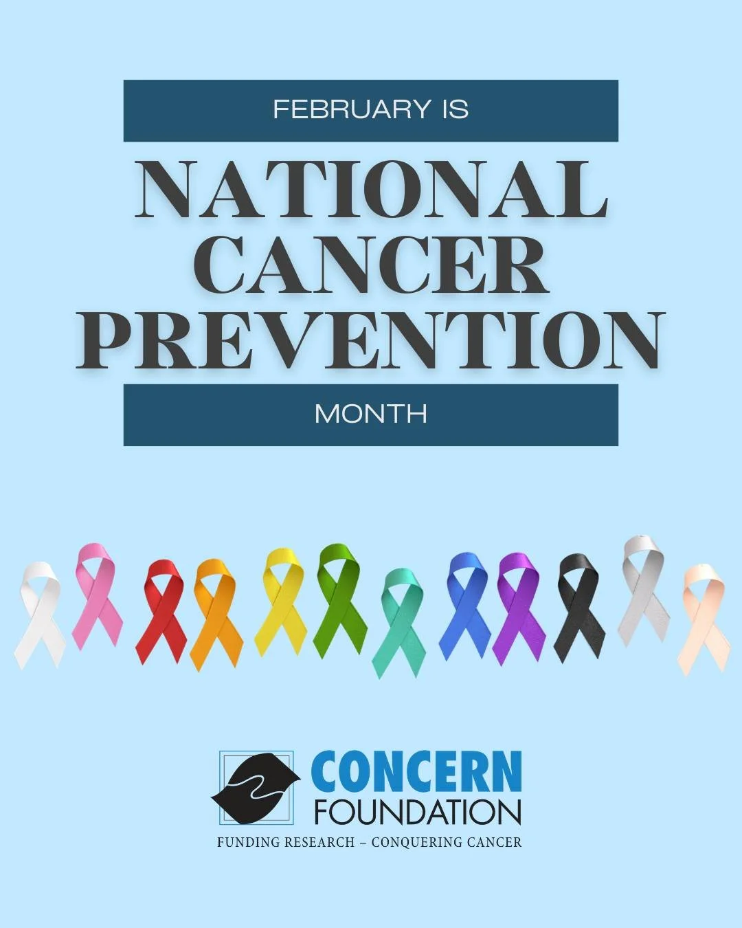 Small steps today can make a big difference tomorrow. 💛

February is National Cancer Prevention Month, a reminder that while not all cancers are preventable, many healthy habits can help lower risk and support early detection. From staying active an