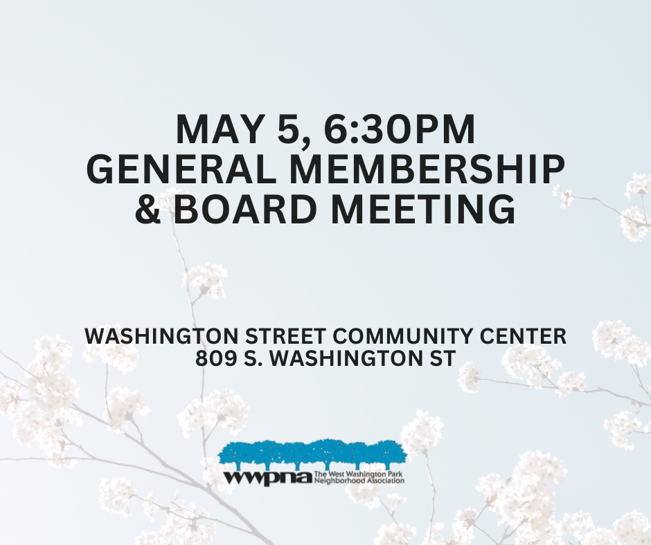 May Board &amp; Member Meeting