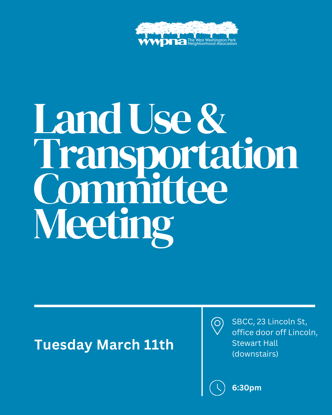 Land Use and Transportation Committee Meeting