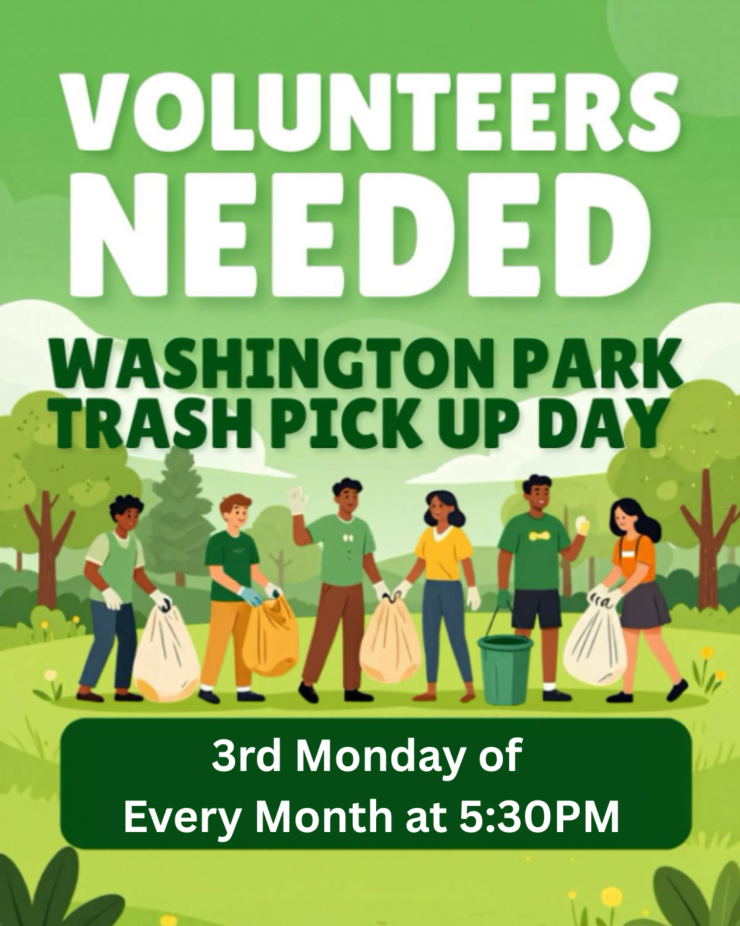 FANS - Wash Park Clean Up