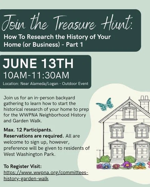 Join the Treasure Hunt: How to Research the History of Your Home (or Business) - Part 1