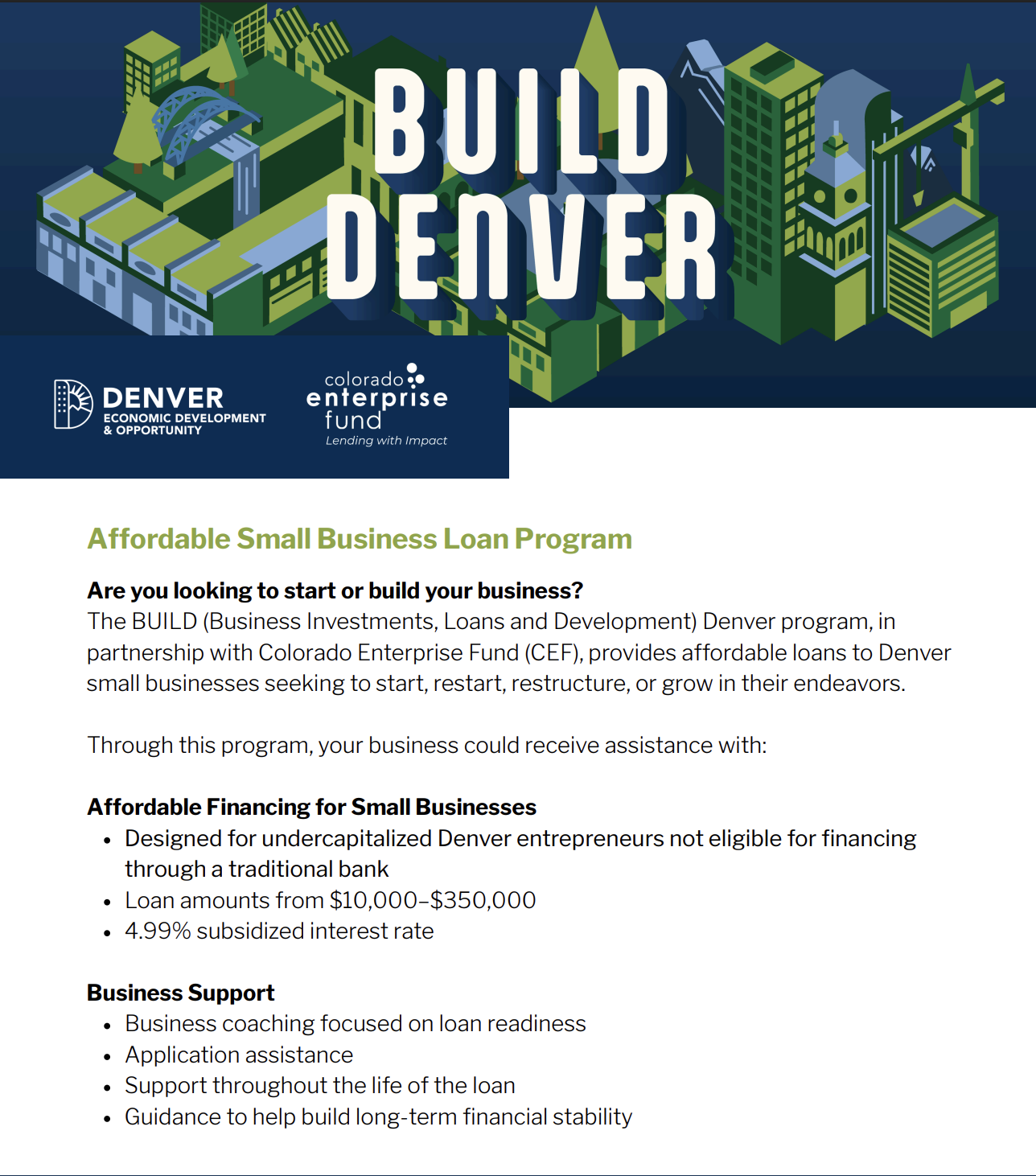BUILD Denver: Info Session