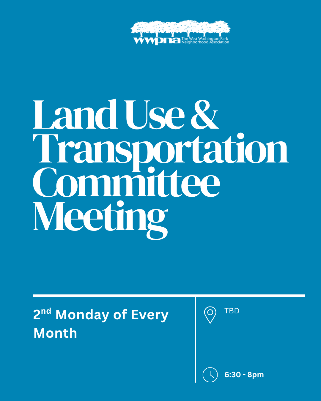 August Land Use and Transportation Committee Meeting