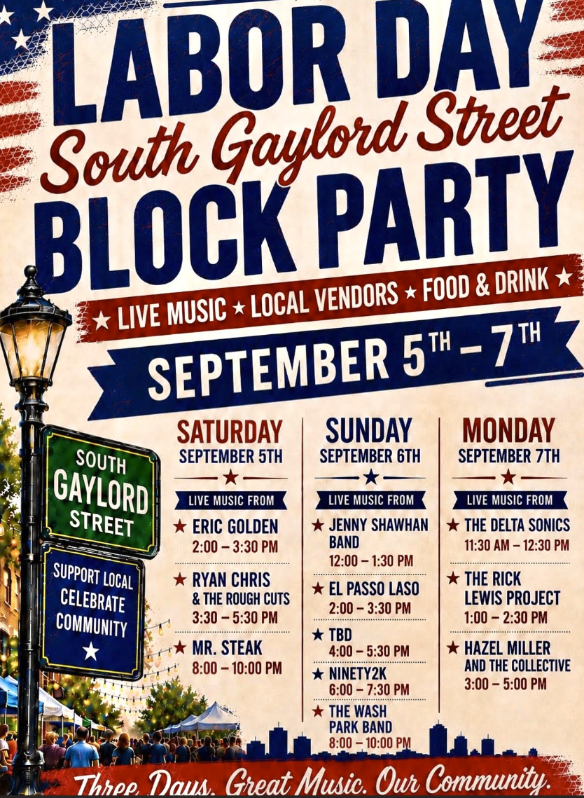 Labor Day Block Party