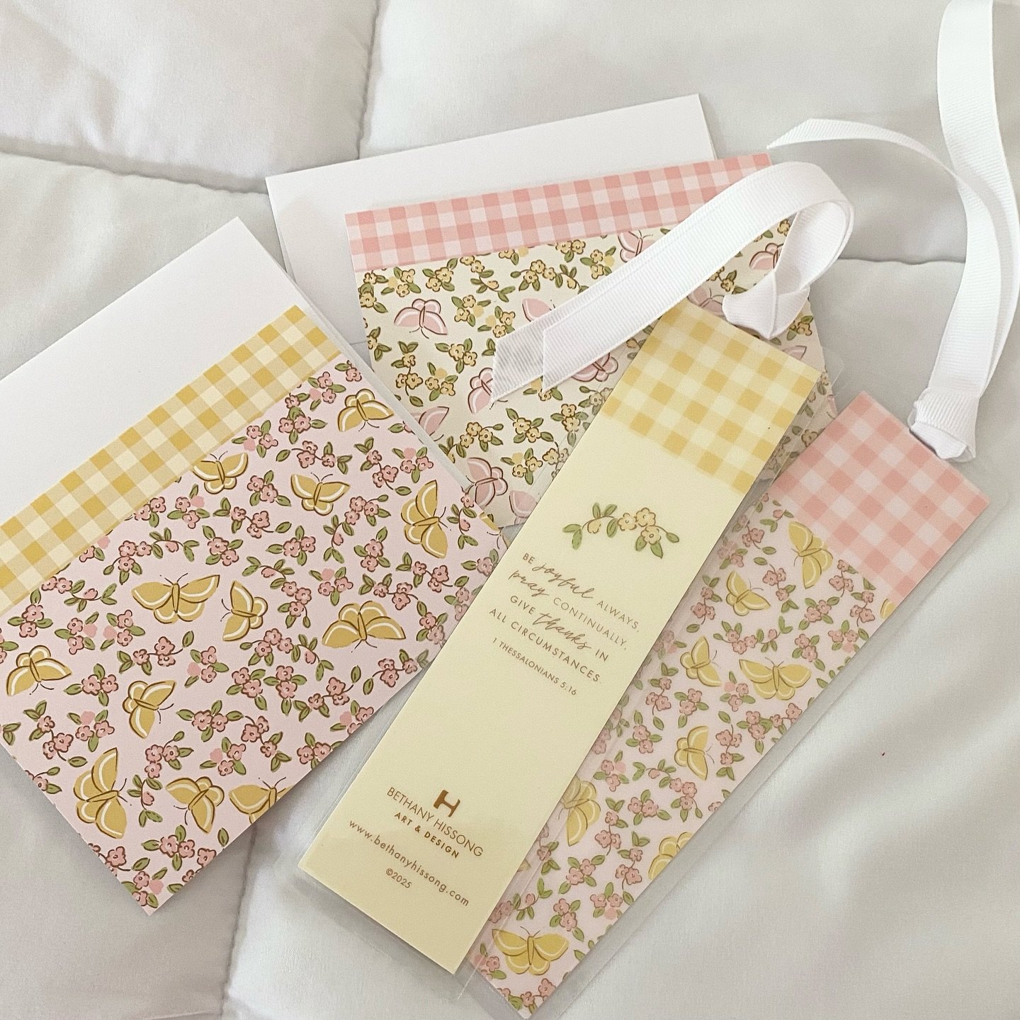 I just ordered more of these Butterfly &amp; Buttercups Bookmarks because they&rsquo;ve been popular! I am always searching for a bookmark so I will be making more designs in the future, as a lot of you probably need one too! 😅