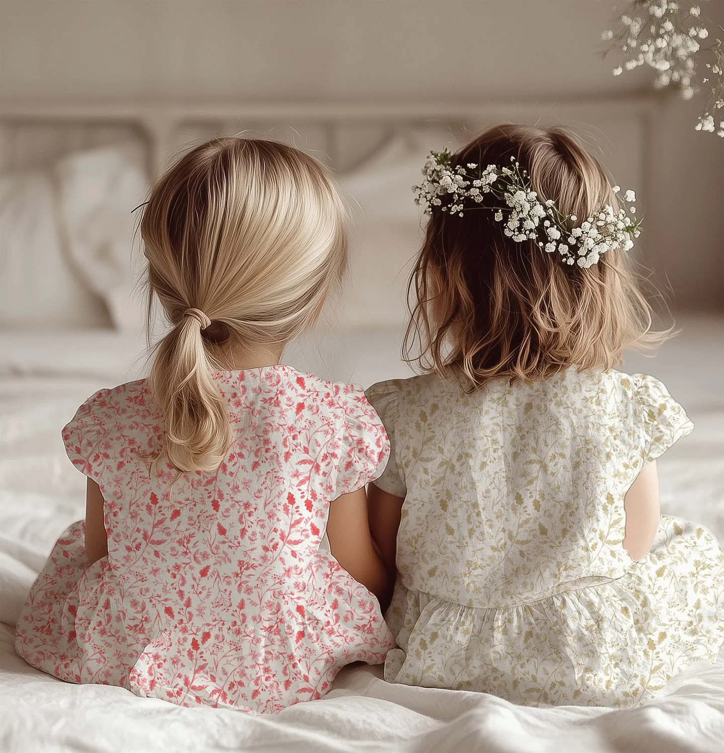 Sweet little dresses in a mockup using my Wildflower Calico design! Fabric is on sale for 25% off this week on Spoonflower. I remember a time when everyone&rsquo;s mother and grandmother sewed. I think hobbies are something we&rsquo;re missing in tod