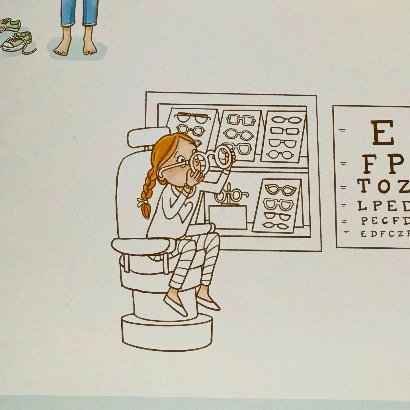 I love to see what everyone is busy working on! I&rsquo;ve got 4 more spreads to finish for this cute book!
.
.
#picturebookillustration #artistlife #bookillustration #childrensbookillustration