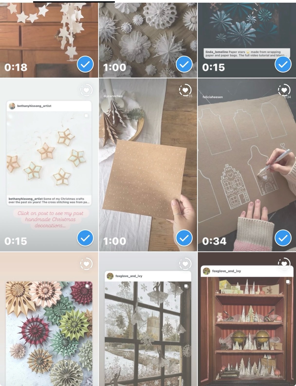 Just a reminder that I have a library of Christmas crafts in my Instagram Highlights! And if you like to cross stitch, little ones make great ornaments! My favorite patterns are from @emilycall.stitching and @every.little.something also just added li