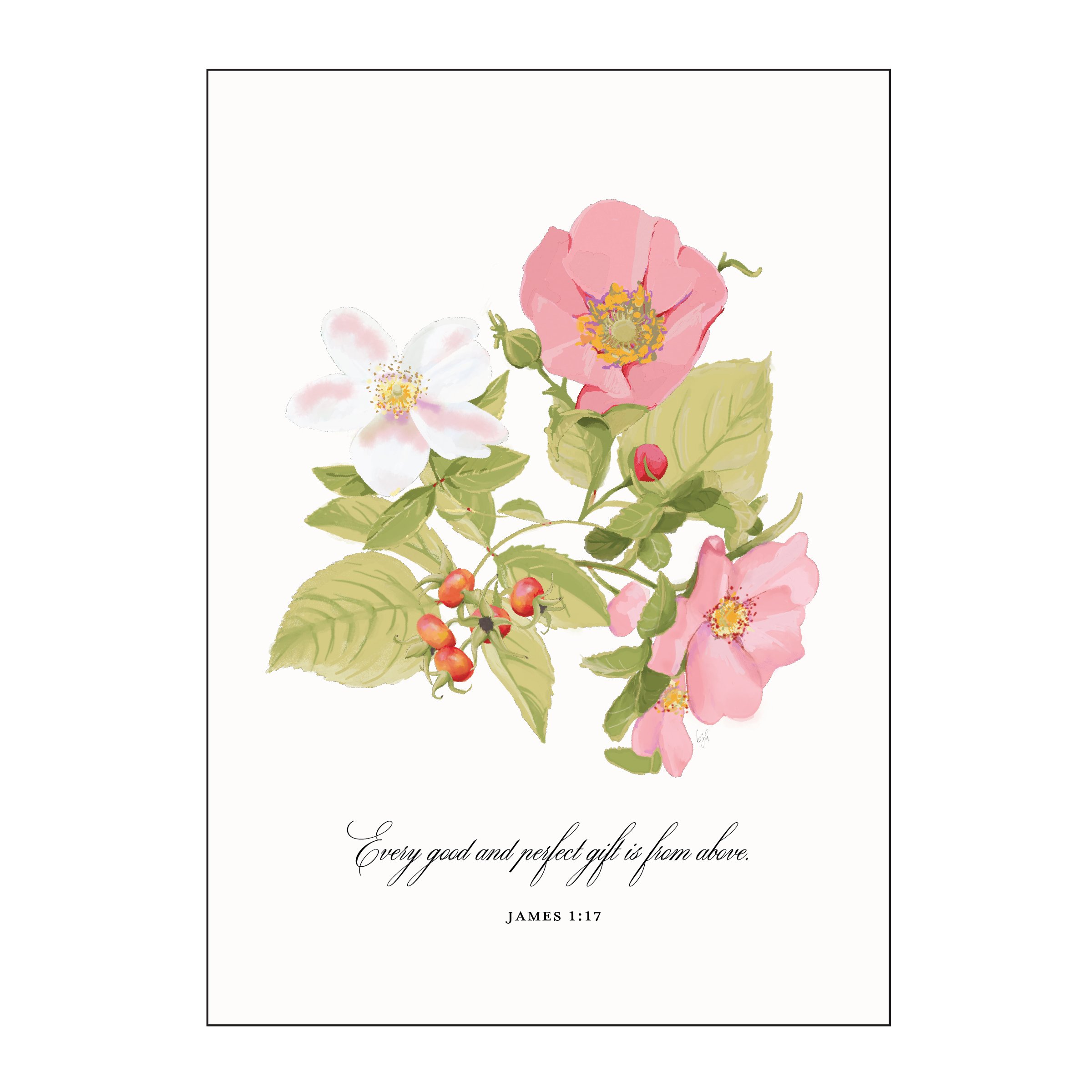 2 Wild Roses Print 5x7.jpg