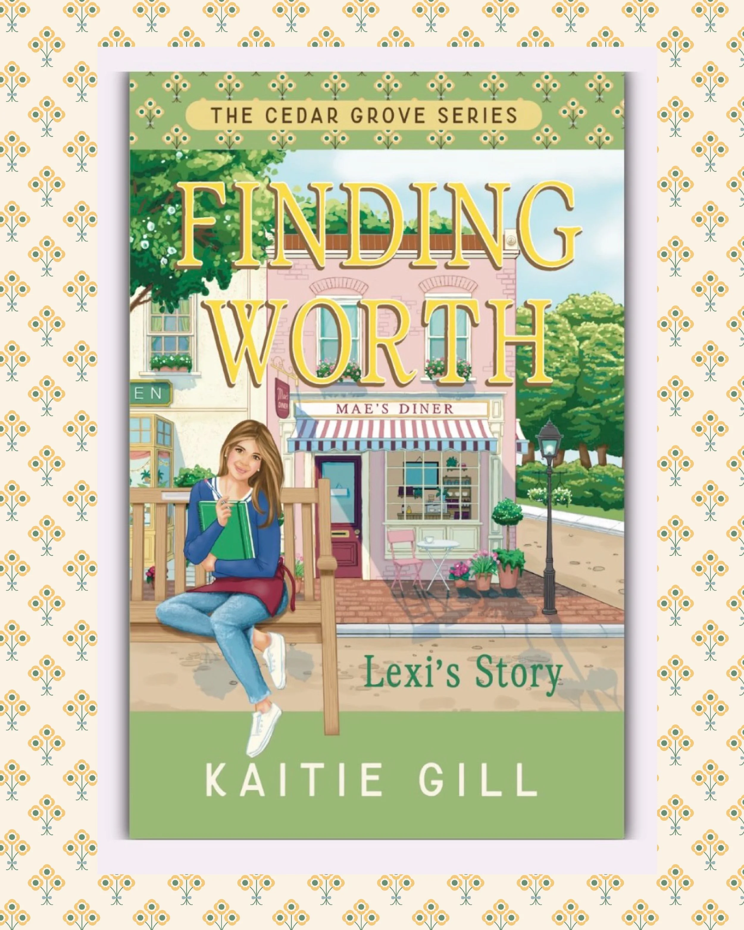 Cover Art & Design of Finding Worth: Lexi's Story by Kaitie Gill