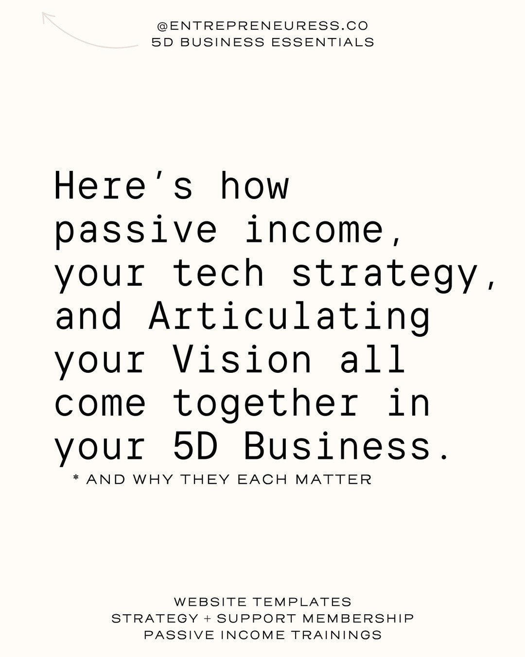5D Business in a Nutshell ⤵

Build 🪲
Then be 🦋

#5Dbusiness