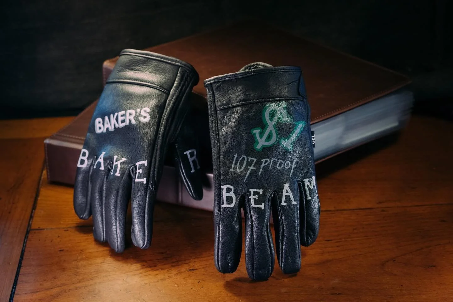 Every bottle of Baker&rsquo;s Bourbon&reg; is as unique as the man it&rsquo;s named after, Baker Beam. He was a truck-driving, motorcycle-riding, bourbon-loving, hardworking man, which is why we created these one-of-a-kind, hand-painted gloves. A tru