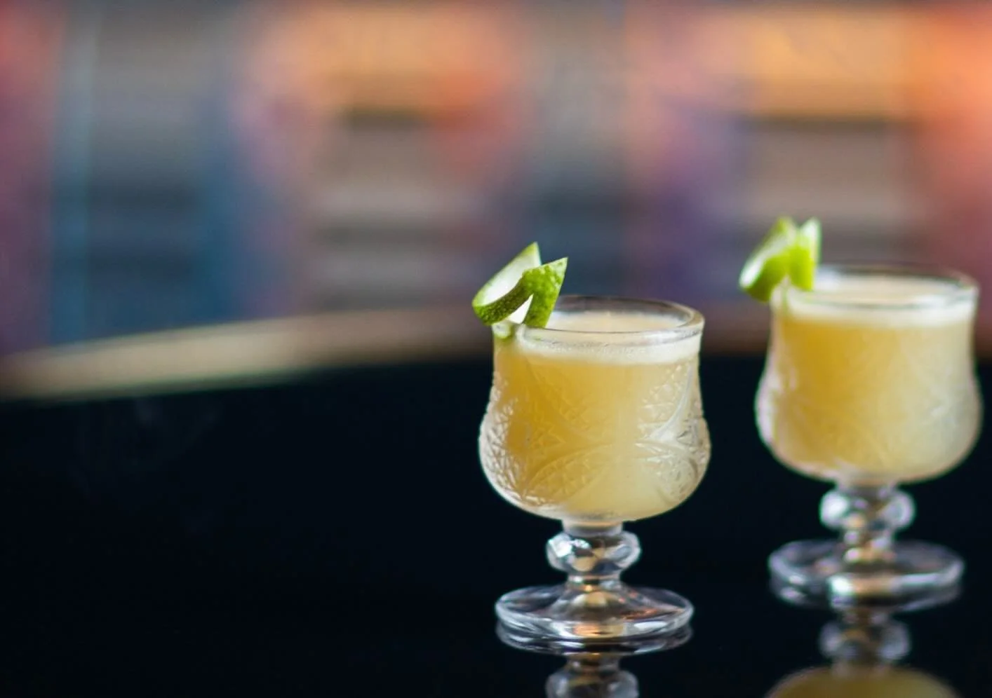 Small glass, big character. ✨🥃 The A. Overholt DaquiRYE is served in ornate 1.75&ndash;2 oz glassware&mdash;making it the perfect pour for entertaining and holiday parties.

Recipe:
1 part A.Overholt
1/2 parts Fresh Lime Juice
1/4 parts 1:1 simple s