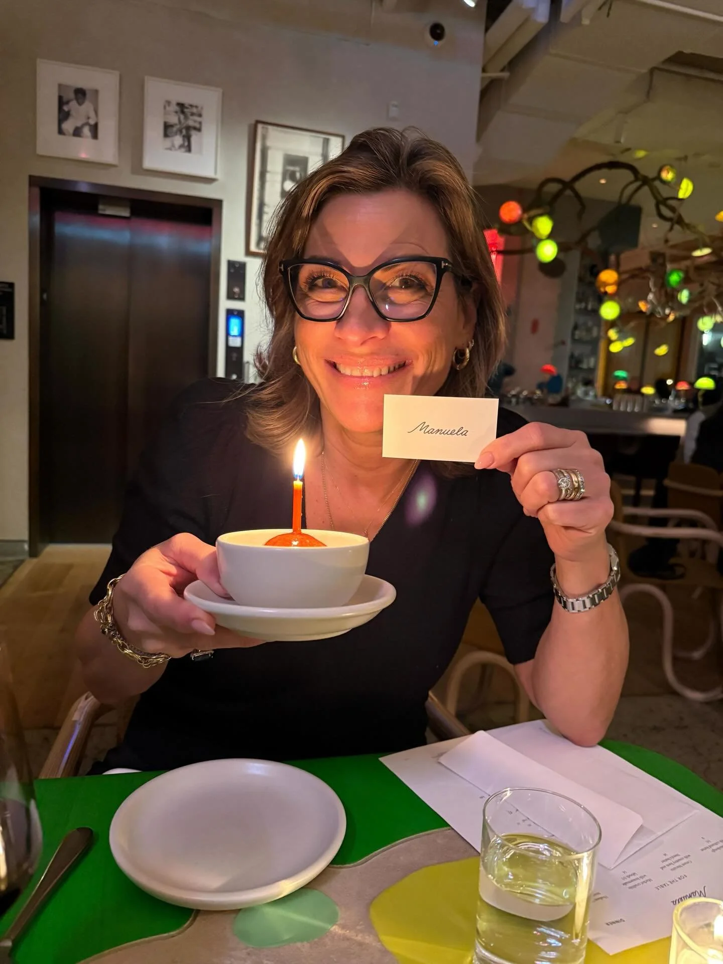 Happy Birthday to our Founder and very own Manuela Savona! Wouldn&rsquo;t make sense to celebrate anywhere else besides @manuelanyc - in style, as always!✨🥂
