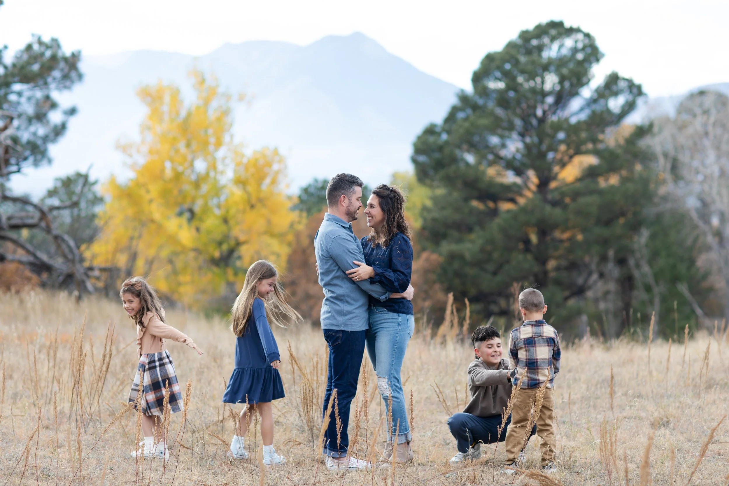 The DiBlasi Family in Colorado Springs - A Fall Family Photo Session 