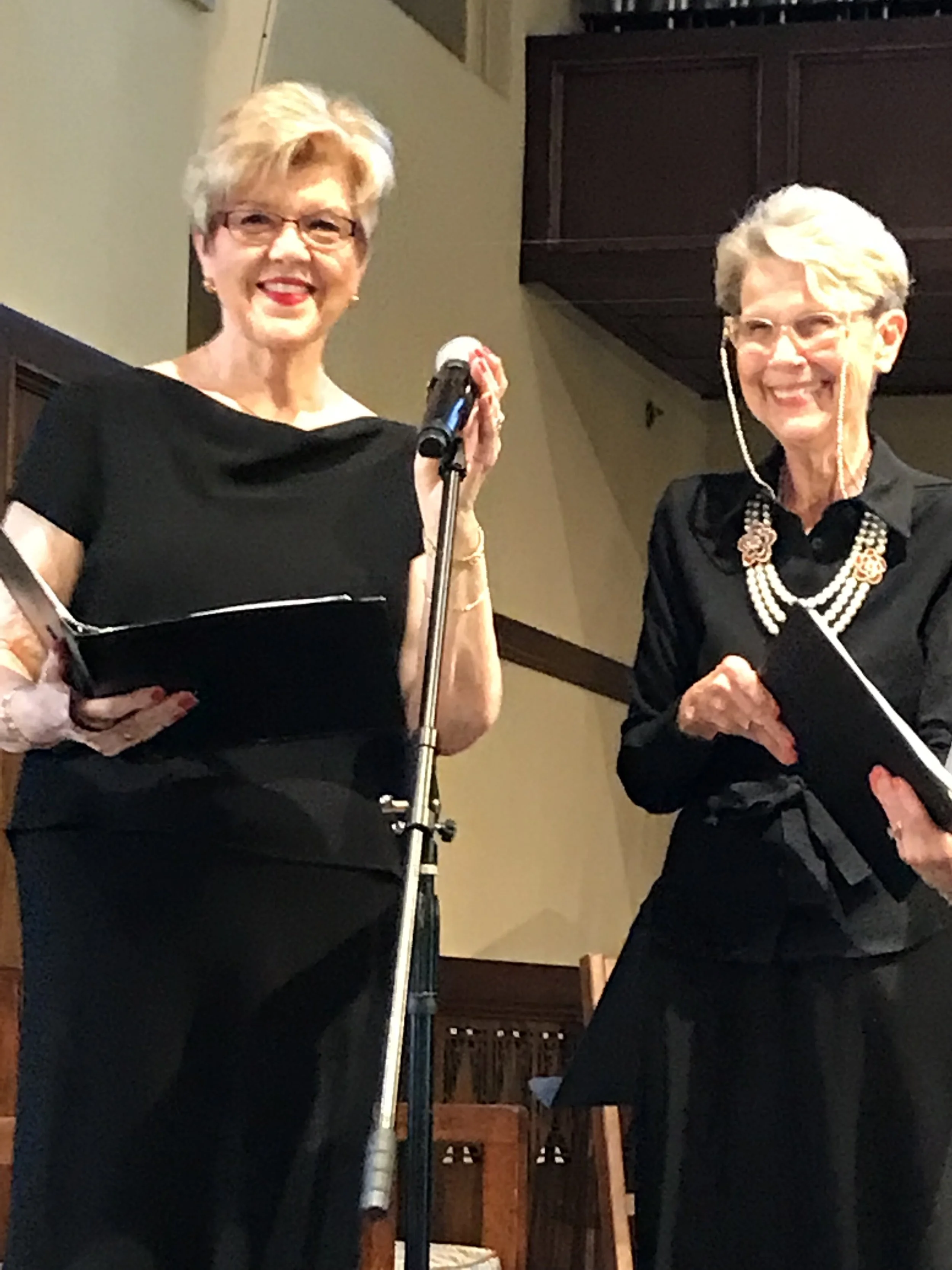 Welcome, Barbara Miner & Bonnie Shaner.JPG