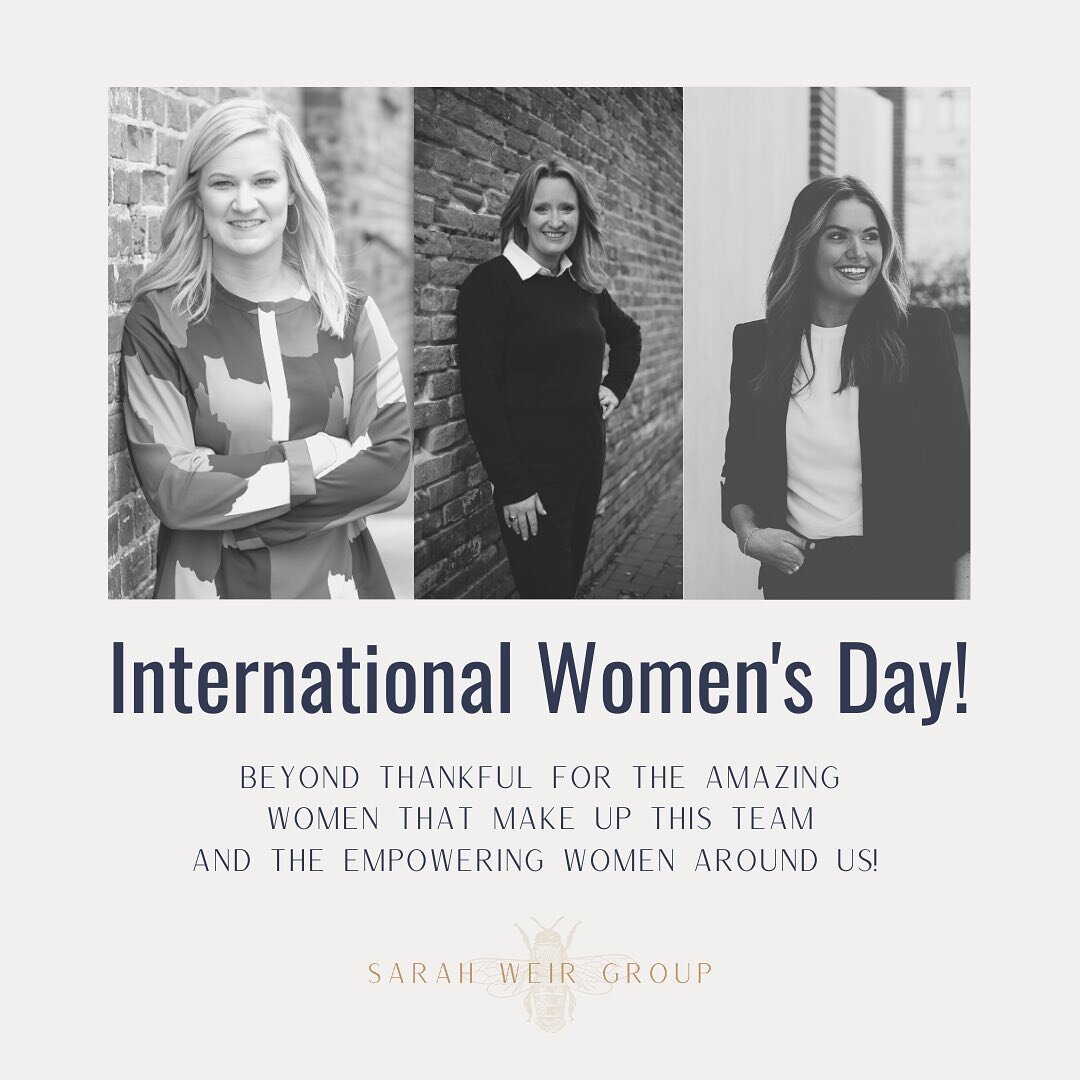Where there&rsquo;s a woman, there&rsquo;s a way&hellip;
Here&rsquo;s to amazing women everywhere ❤️
.
.
🐝🍯 #internationalwomensday #greenvillenc #realestate #pittcounty #pittcountyrealestate #sarahweir #homesforsale #greenvillenchomes #sarahweirgr