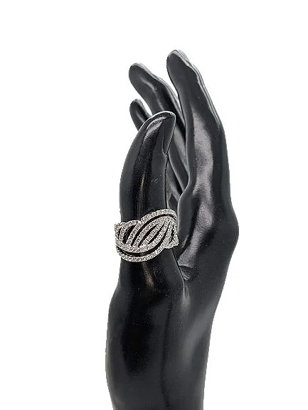 14K White Gold Fancy Ring 1.65ct