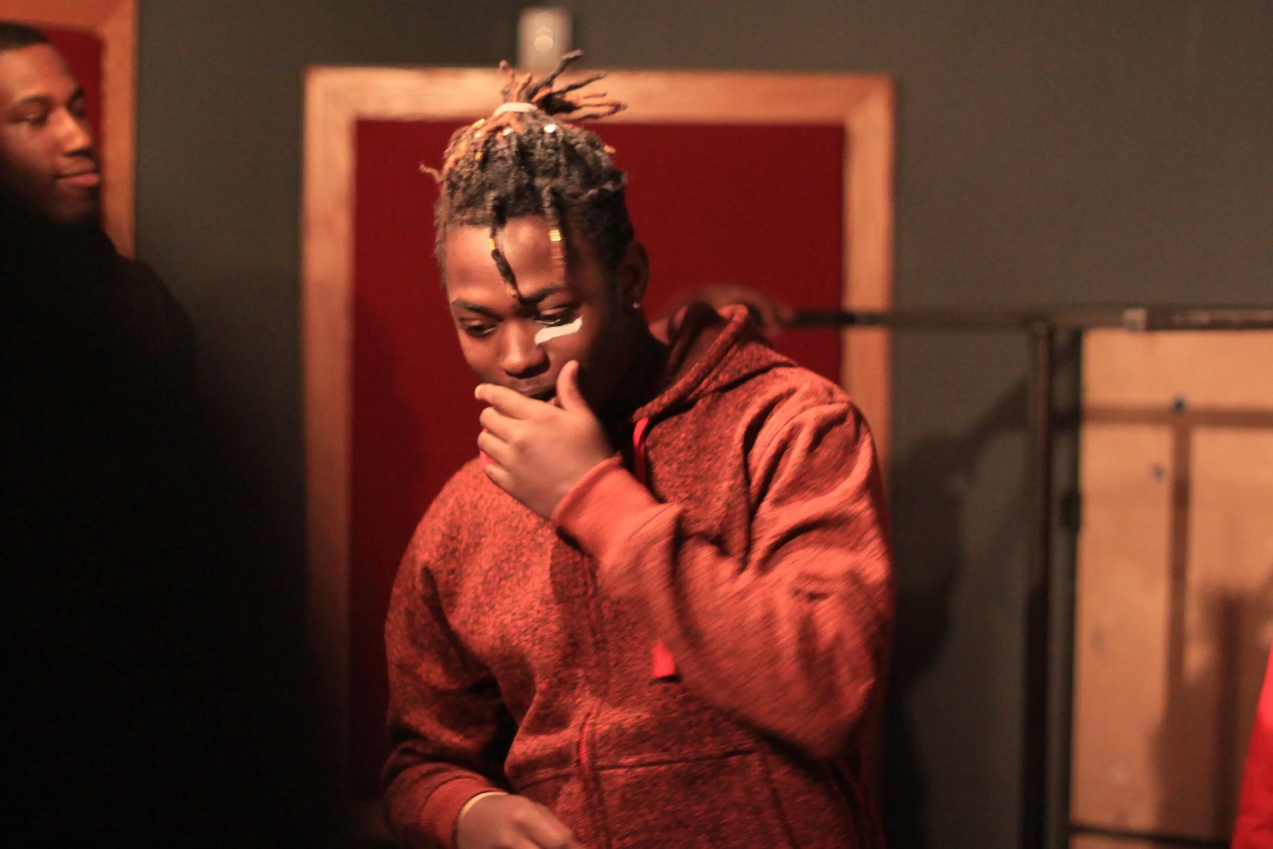 The Recording Studio at the Arts Center was, for many, the main attraction. A full size recording booth where many of Atlanta's favorite bands and artists did their recording.