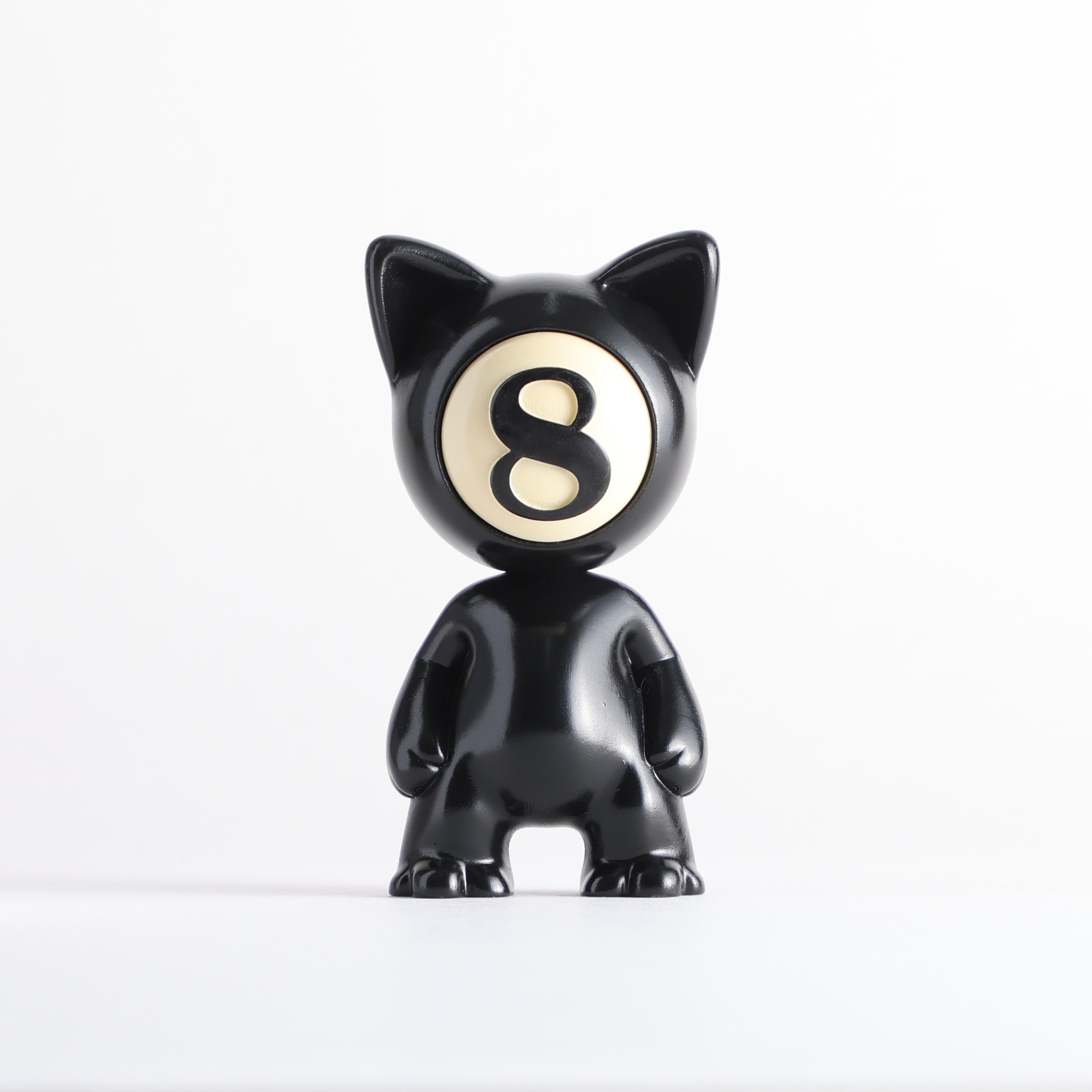 8Ball Cat Figure