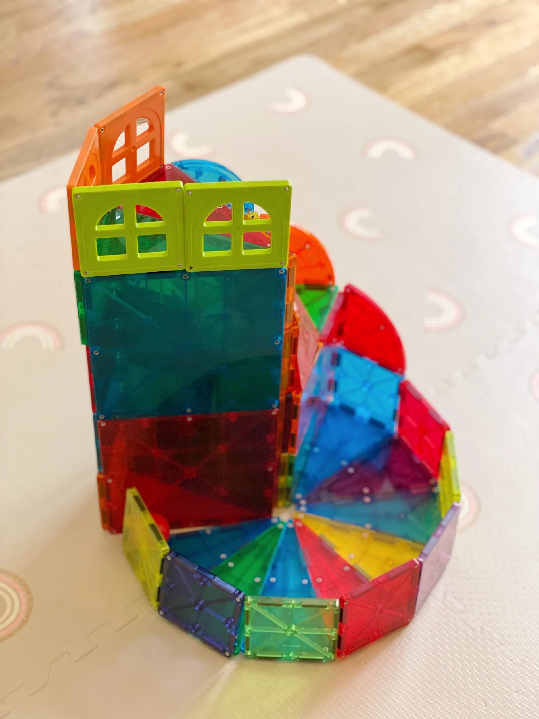 How To Make a Ball Run with Magnatiles — Joy of Creative Play