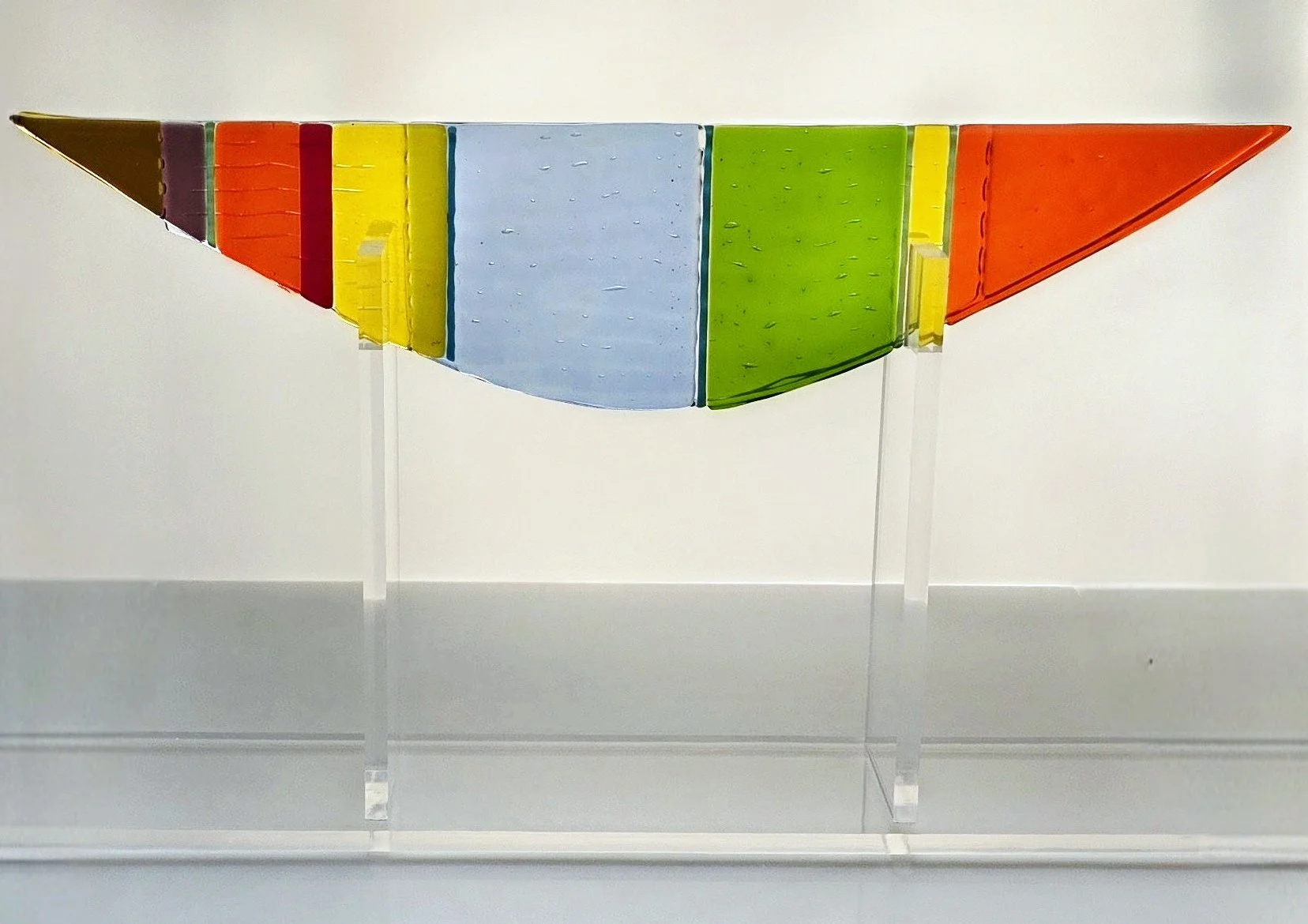 Vessel of Gratitude - Lillian C Tobey - Glass - 24" x 20" x 5" - $695 - lctobey@live.com